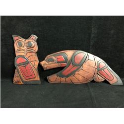 NATIVE ART CARVINGS LOT  (ASHLEY CHARLIE PENELAKUT)
