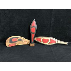 NATIVE ART CARVINGS LOT  (ASHLEY CHARLIE PENELAKUT)