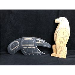 NATIVE ART CARVINGS LOT