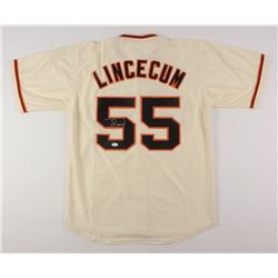 Tim Lincecum Signed Giants Jersey (JSA COA)