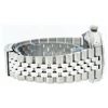 Image 3 : Rolex Mens Stainless Steel Silver Diamond Datejust Wristwatch