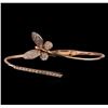 Image 1 : 1.07 ctw Diamond Bracelet - 14KT Rose Gold