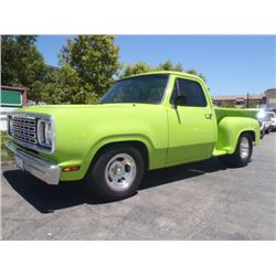 1977 Dodge D100 Stepside Pro Street Pickup Truck