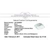 Image 2 : 5.50 ct.Natural Cushion Cut Aquamarine