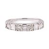 Image 2 : 0.50 ctw Diamond Band - 14KT White Gold