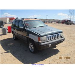 1996 - JEEP CHEROKEE//SALVAGE TITLE