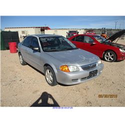 2000 - MAZDA PROTEGE//SALVAGE TITLE
