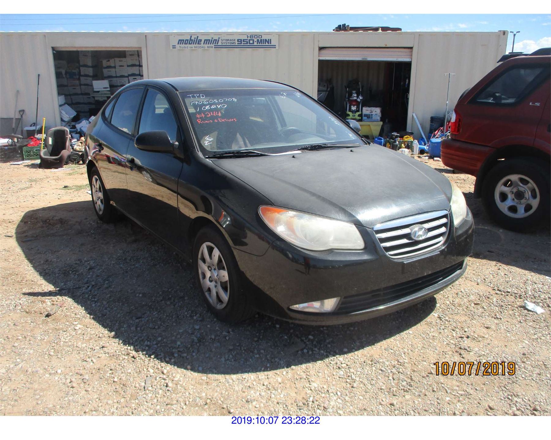 Hyundai elantra 2008 год