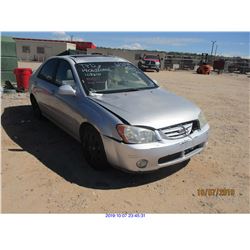 2004 - KIA SPECTRA// RESTORED SALVAGE TITLE