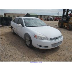 2006 - CHEVROLET IMPALA//SALVAGE TITLE
