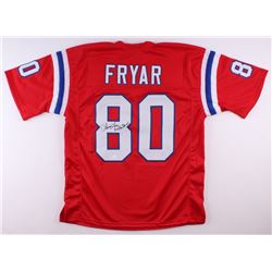 Irving Fryar Signed Jersey Inscribed "5x Pro Bowl" (JSA COA)
