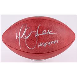 Marshall Faulk Signed "The Duke" Official NFL Game Ball Inscribed "HOF 20XI" (JSA COA)