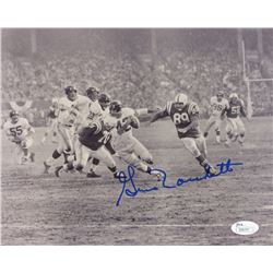 Gino Marchetti Signed Colts 8x10 Photo (JSA COA)