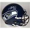 Image 1 : Eddie Lacy Signed Seahawks Full-Size Speed Helmet (Lacy Hologram)