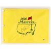 Image 1 : Ian Woosnam Signed 2016 Masters Golf Pin Flag (Beckett COA)