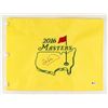 Image 1 : Ian Woosnam Signed 2016 Masters Golf Pin Flag (Beckett COA)