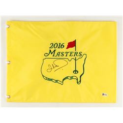 Ian Woosnam Signed 2016 Masters Golf Pin Flag (Beckett COA)