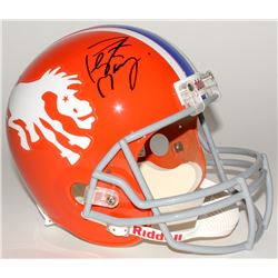 Peyton Manning Signed Broncos Throwback Full-Size Helmet (Fanatics Hologram)