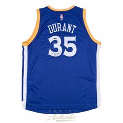 Kevin Durant Signed Warriors Authentic Swingman Jersey (Panini COA)