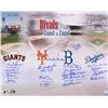 Image 1 : Coast to Coast Rivals 16x20 Photo Signed by (19) with Duke Snider, Monte Irvin, Don Zimmer, Johnny P