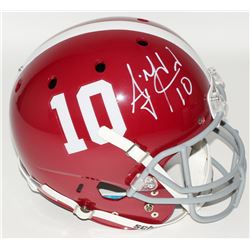 AJ McCarron Signed Alabama Crimson Tide Full-Size Helmet (Radtke COA)