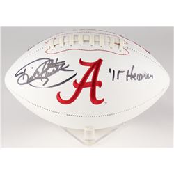 Derrick Henry Signed Alabama Crimson Tide Logo Football Inscribed "'15 Heisman" (Henry Hologram)