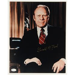 Gerald R. Ford Signed 11x14 Photo (JSA COA)