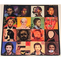Pete Townshend Signed "Face Dances" Vinyl Record Album Cover (PSA COA)