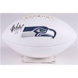 Marshawn Lynch Signed Seattle Seahawks Logo Football (Radtke COA)