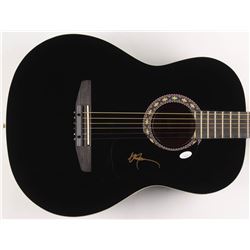 Willie Nelson Signed 38" Rogue Acoustic Guitar (JSA COA)