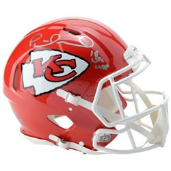 Patrick Mahomes Signed Kansas City Chiefs Full-Size Authentic On-Field Speed Helmet Inscribed "18 NF