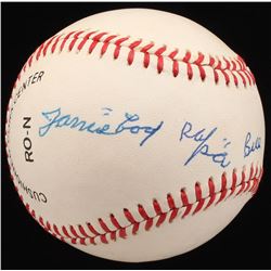 James "Cool Papa" Bell Signed ONL Baseball (JSA LOA)