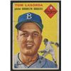 Image 1 : 1954 Topps #132 Tommy Lasorda RC