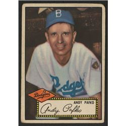 1952 Topps #1A Andy Pafko Black