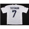 Image 1 : Joe Theismann Signed Jersey Inscribed "Go Irish" (Radtke COA)
