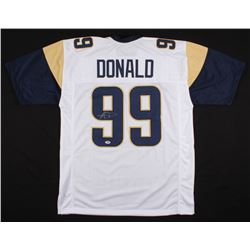 Aaron Donald Signed Jersey (PSA COA)