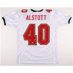 Mike Alstott Signed Jersey (JSA COA)