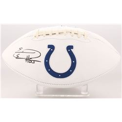 Eric Ebron Signed Indianapolis Colts Logo Football (JSA COA)