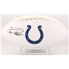 Image 1 : Eric Ebron Signed Indianapolis Colts Logo Football (JSA COA)