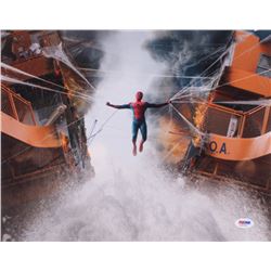 Tom Holland Signed "Spider-Man" 11x14 Photo (PSA COA)