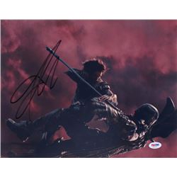Jason Momoa Signed "Justice League" 11x14 Photo (PSA COA)