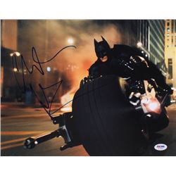 Christian Bale Signed "The Dark Knight" 11x14 Photo (PSA COA)