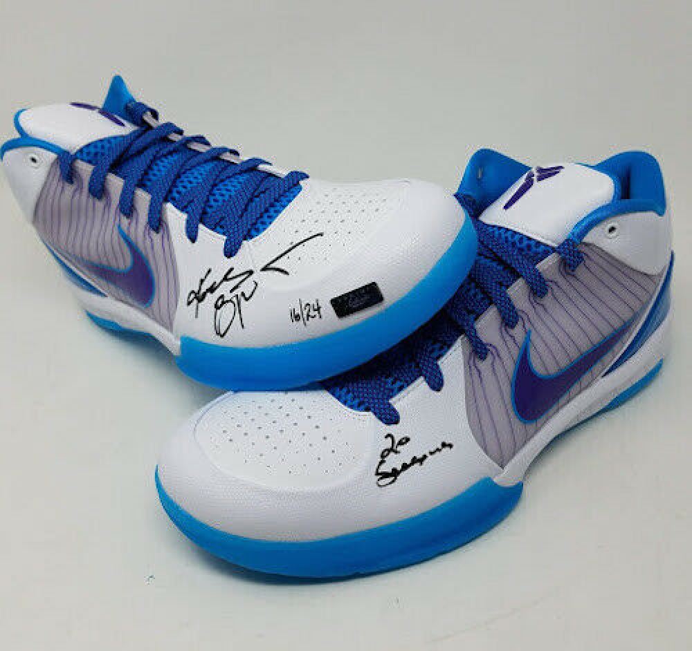 signed kobe shoes