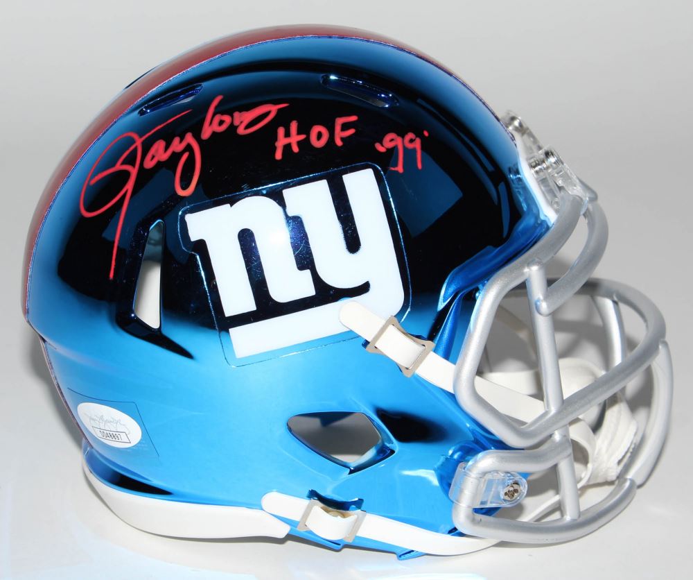 Lawrence Taylor Signed Mini Helmet 