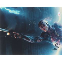Ezra Miller Signed "Justice League" 11x14 Photo (PSA COA)