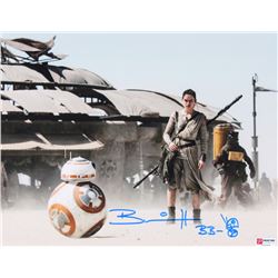 Brian Herring Signed "Star Wars" 11x14 Photo Inscribed "BB-8" with Hand-Drawn BB-8 Sketch (PA COA)