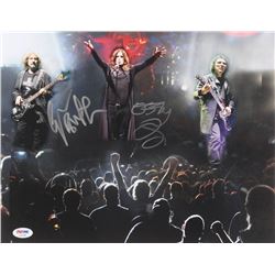 Ozzy Osbourne  Geezer Butler Signed "Black Sabbath" 11x14 Photo (PSA COA)