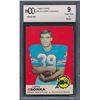 Image 1 : 1969 Topps #120 Larry Csonka RC (BCCG 9)