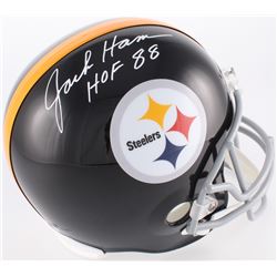 Jack Ham Signed Pittsburgh Steelers Full-Size Throwback Helmet Inscribed "HOF 88" (JSA COA)