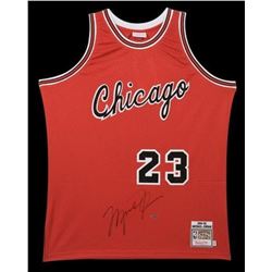 Michael Jordan Signed Chicago Bulls Jersey (UDA COA)